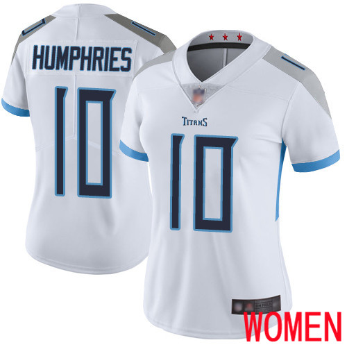 Tennessee Titans Limited White Women Adam Humphries Road Jersey NFL Football #10 Vapor Untouchable->women nfl jersey->Women Jersey